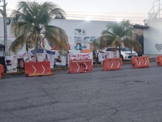 Madres Buscadoras inician otro bloqueo, ahora en la sede de la Fiscalía en Cancún