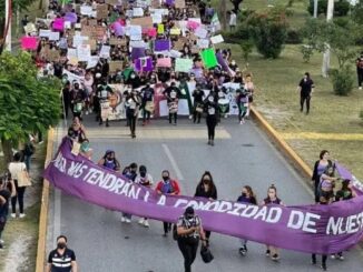 Alistan operativo vial en Cancún por la marcha del 8M