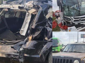 Choque entre cuatro unidades en el bulevar Colosio de Cancún deja cinco lesionados