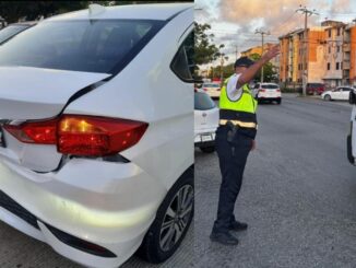Reportan accidentes y fallas de semáforos en calles de Cancún